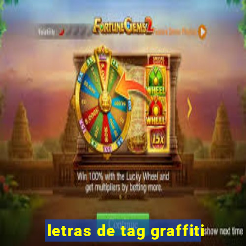 letras de tag graffiti