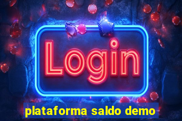 plataforma saldo demo
