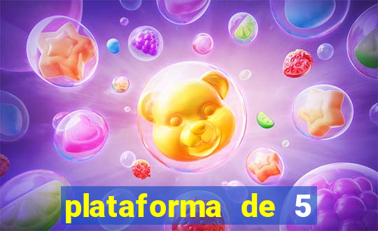 plataforma de 5 reais fortune tiger