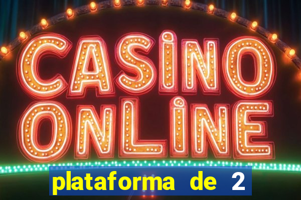 plataforma de 2 reais fortune tiger