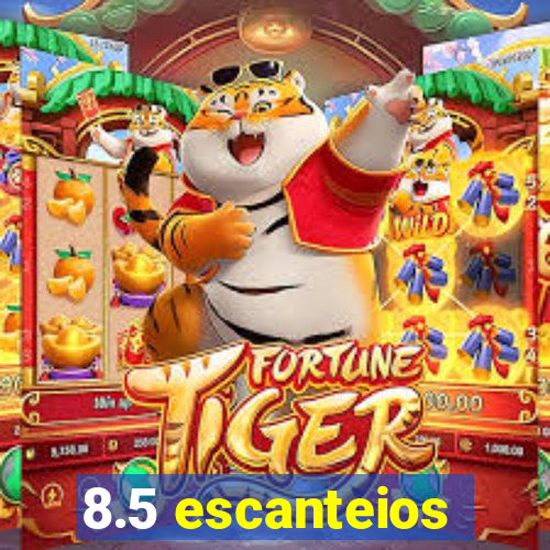 8.5 escanteios