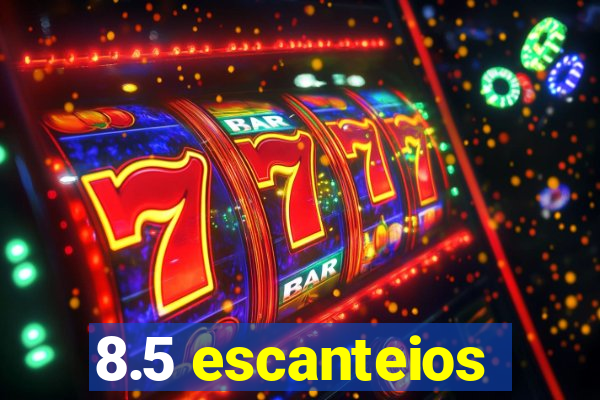 8.5 escanteios