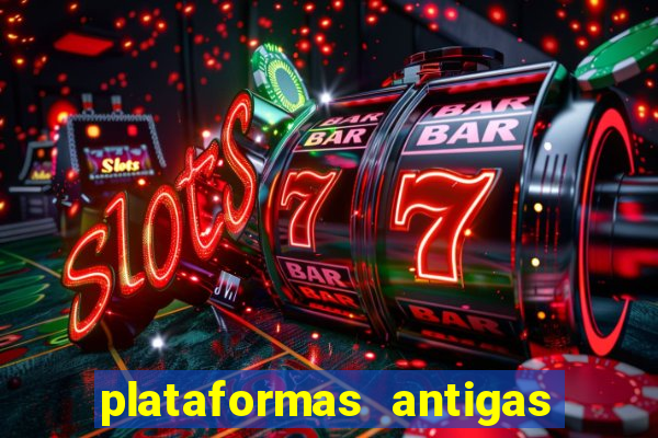 plataformas antigas de jogos