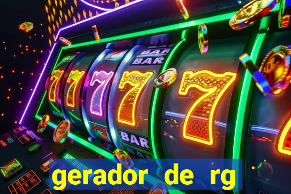 gerador de rg frente e verso