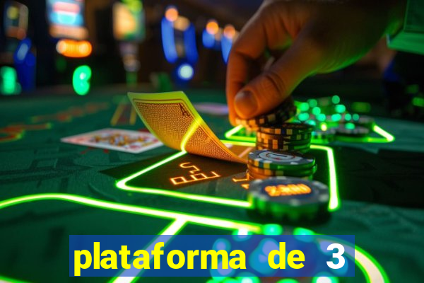 plataforma de 3 reais tigre