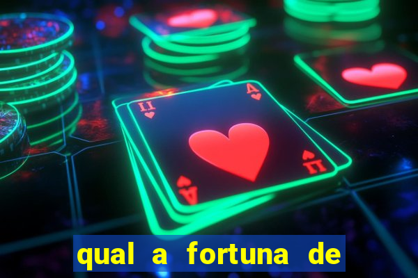 qual a fortuna de tony ramos