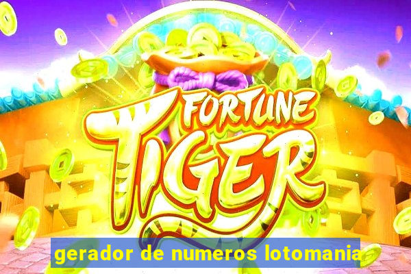 gerador de numeros lotomania