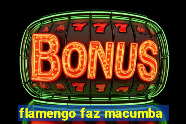 flamengo faz macumba