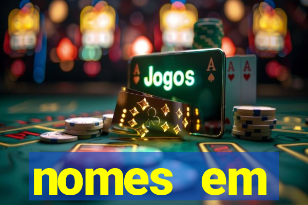nomes em tupi-guarani masculinos
