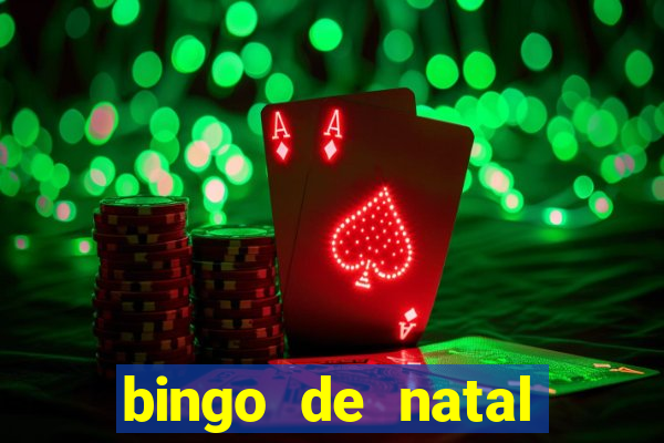 bingo de natal para imprimir gratis