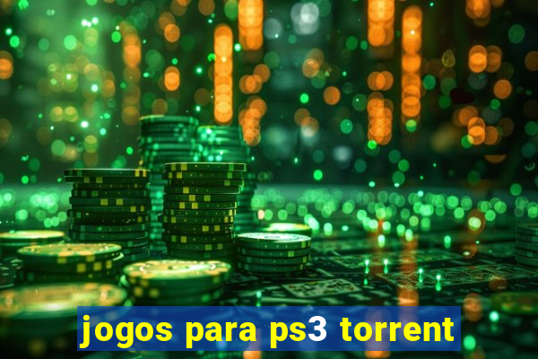 jogos para ps3 torrent