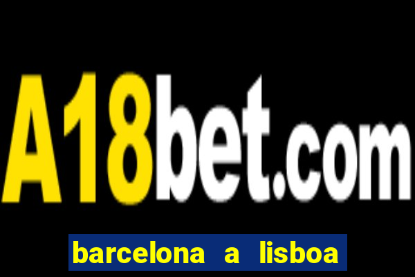 barcelona a lisboa de trem