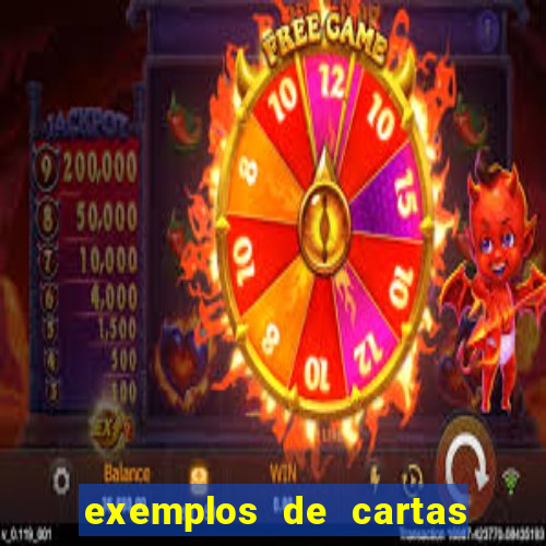 exemplos de cartas argumentativas para prefeito