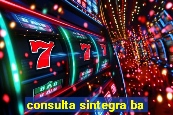 consulta sintegra ba