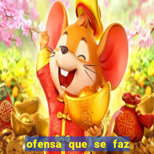 ofensa que se faz a alguem injuria codycross