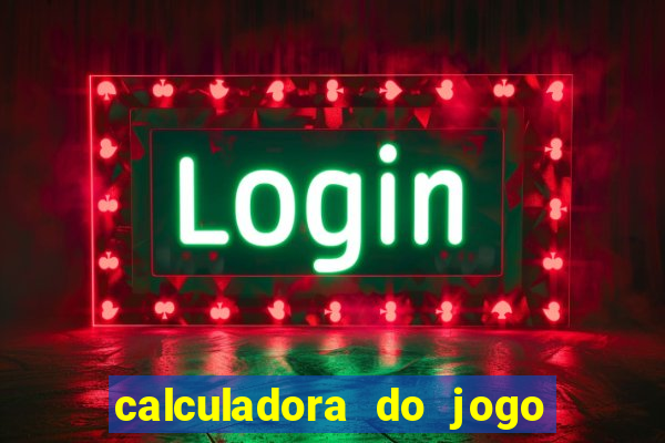 calculadora do jogo do bicho