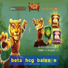 beta hcg baixo e gravidez evoluiu