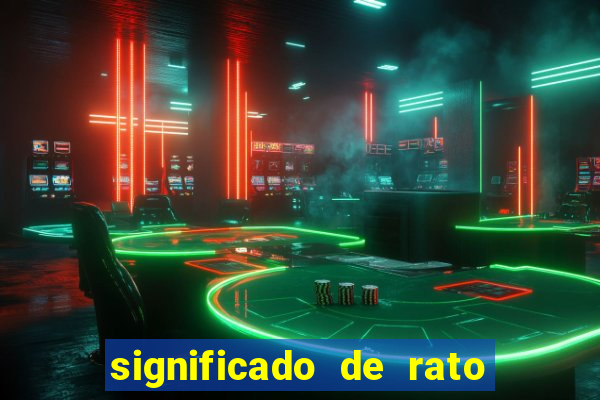 significado de rato na umbanda