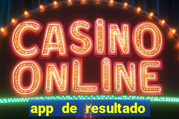 app de resultado de jogos