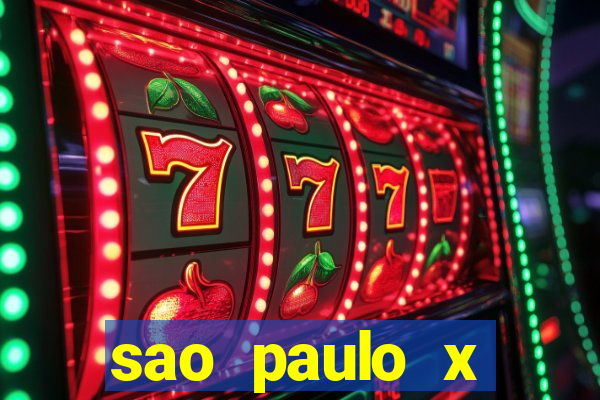 sao paulo x botafogo palpite