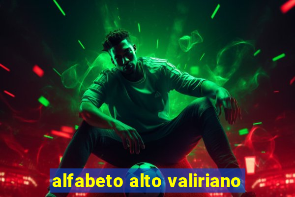 alfabeto alto valiriano