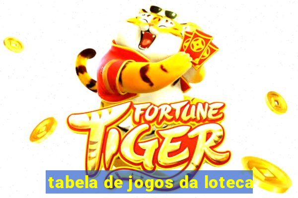 tabela de jogos da loteca