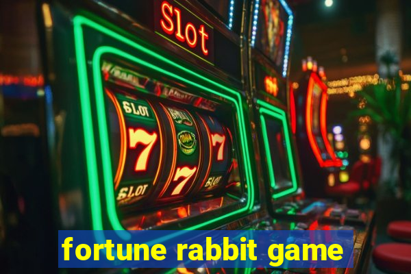 fortune rabbit game