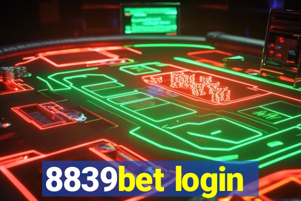 8839bet login