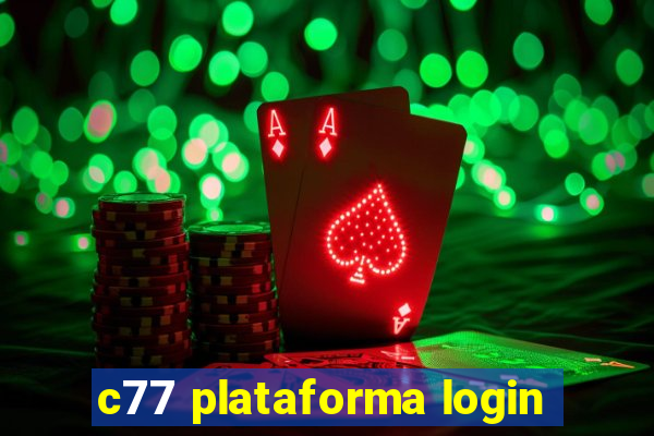 c77 plataforma login