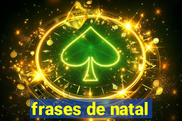 frases de natal