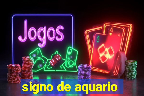 signo de aquario
