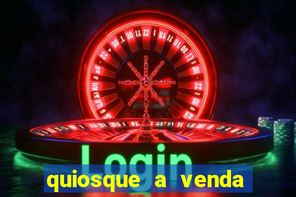 quiosque a venda em porto seguro