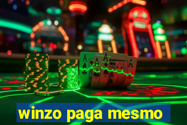 winzo paga mesmo