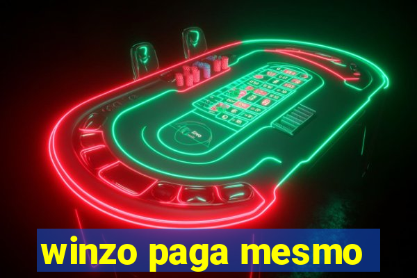 winzo paga mesmo