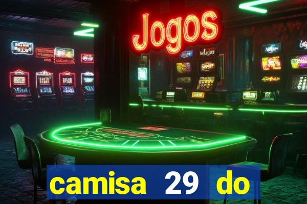camisa 29 do manchester city