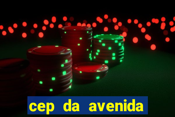 cep da avenida santos dumont