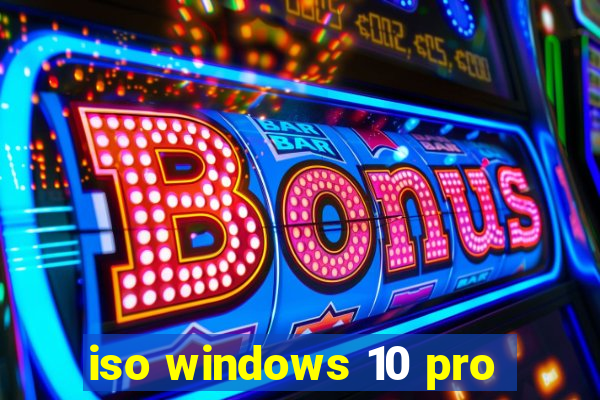 iso windows 10 pro