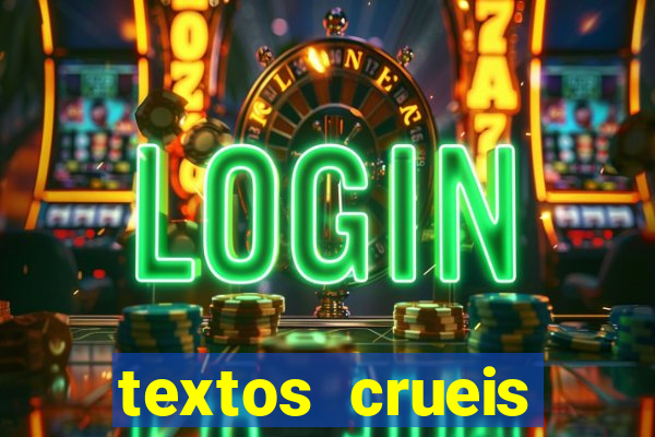 textos crueis demais pdf