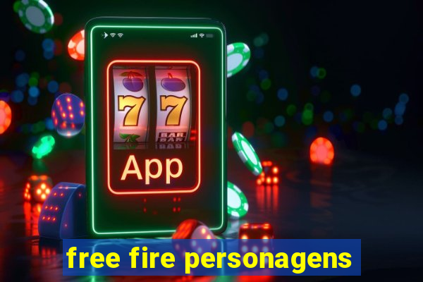 free fire personagens