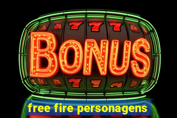 free fire personagens