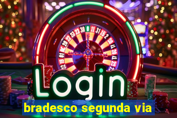 bradesco segunda via