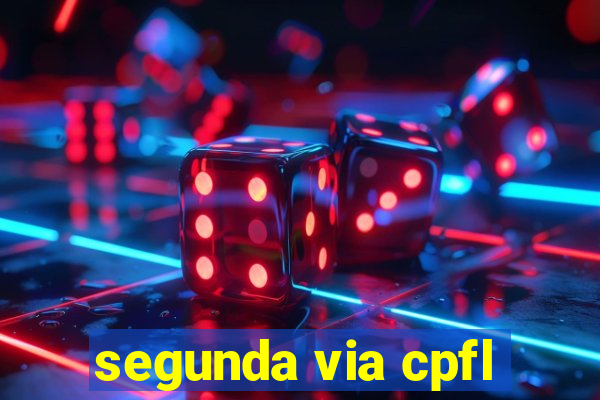 segunda via cpfl