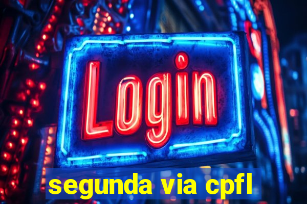 segunda via cpfl