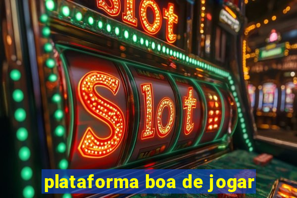 plataforma boa de jogar