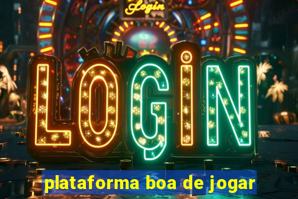 plataforma boa de jogar