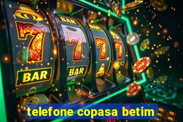 telefone copasa betim