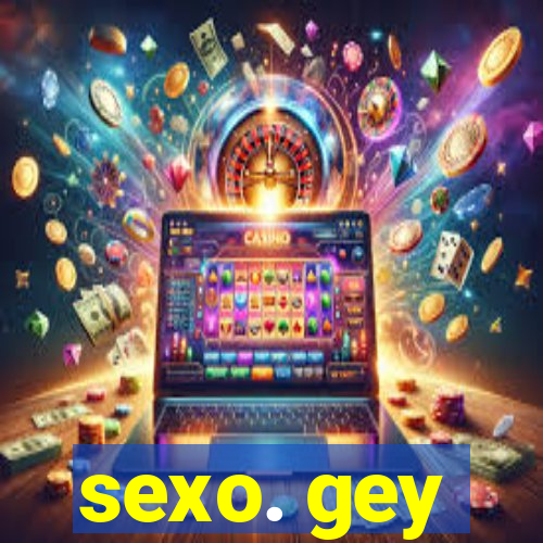 sexo. gey