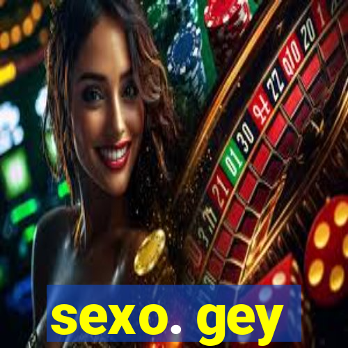 sexo. gey