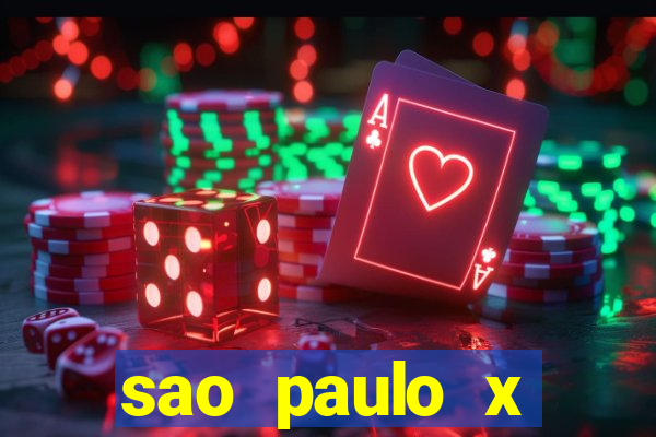 sao paulo x palmeiras palpites
