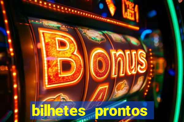 bilhetes prontos futebol para hoje